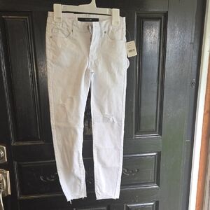 Joe's Jeans Kids White Distressed Jeans